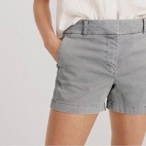 NWT J. Crew 4” Stretch Cotton Chino Shorts Size 12